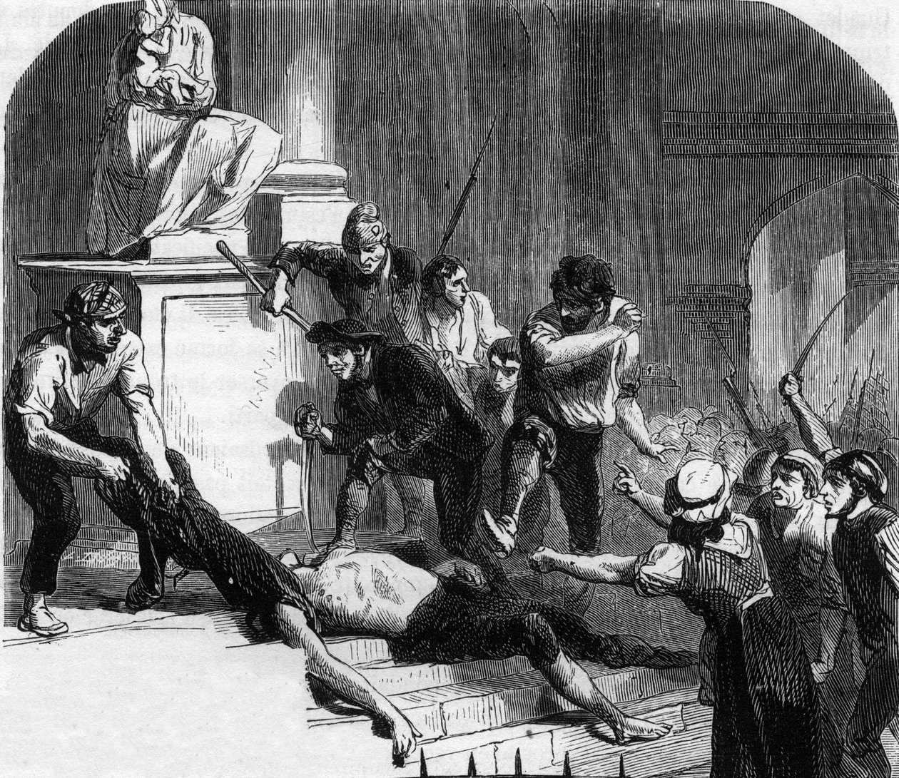 Revolução Francesa - Massacres de La Glaciere, Avignon - Assassinato de Lescuyer de Anonymous Anonymous