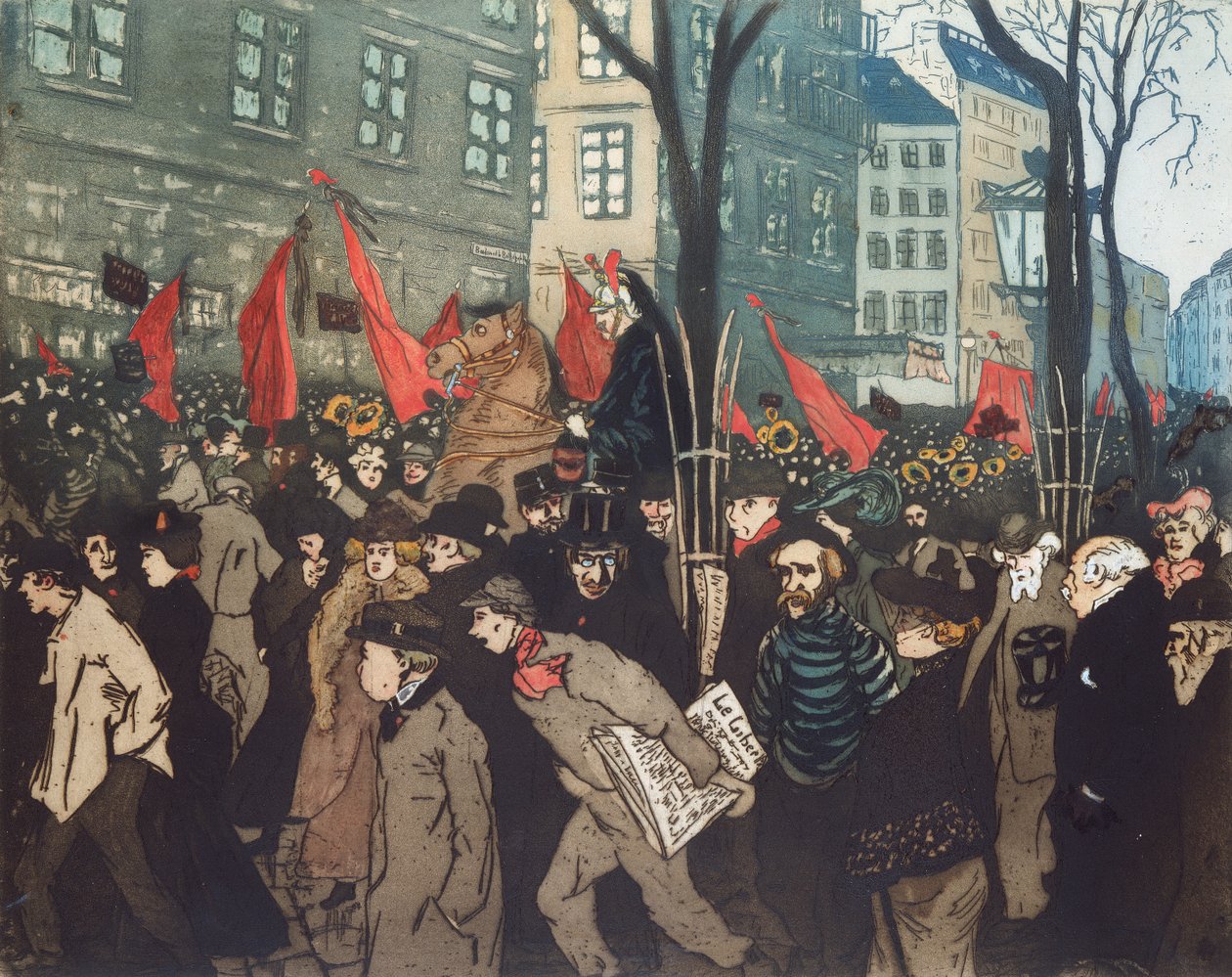 Funeral de Clemence Louise Michel, 22 de Janeiro de Anonymous Anonymous