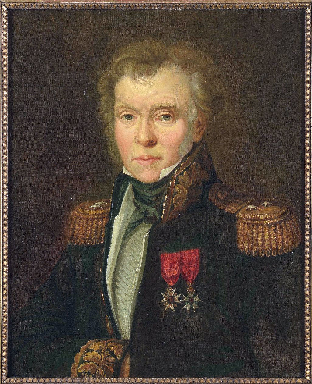 General Barão Ythier Sylvain Pryve (1762-1831), Anónimo . Óleo sobre tela, ca. 1820. Dimensão : 61x50 cm. Coleção Particular de Anonymous Anonymous