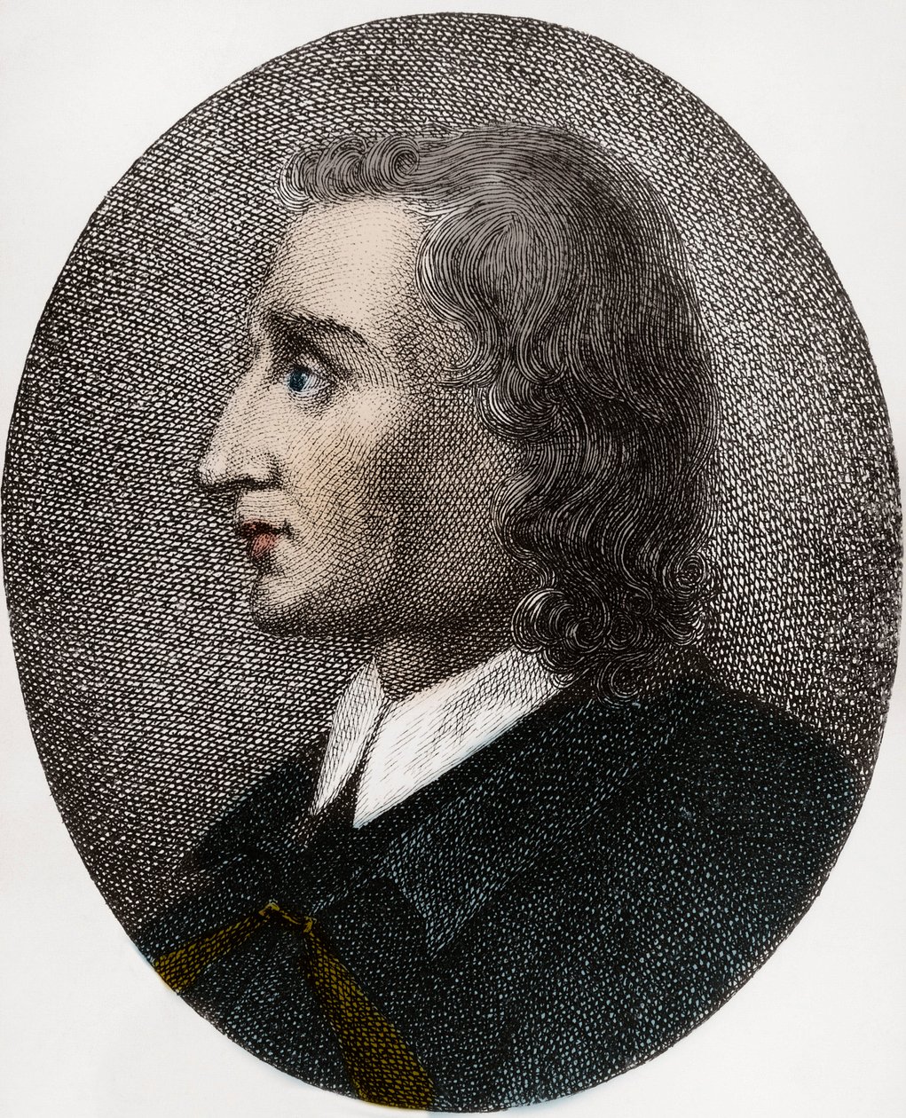 Giovanni Vincenzo Gravina (1664-1718) Italiano, homem de letras e jurista - Gravura de Anonymous Anonymous