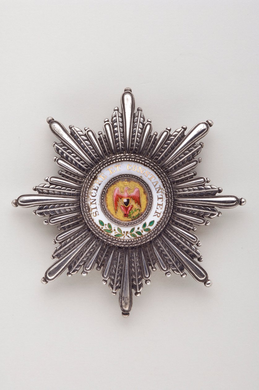 Reino da Prússia - Ordem do Aiglon Vermelho: Prato de 1ª classe - modelo 1810 de Anonymous Anonymous