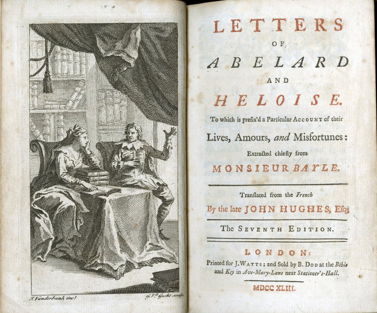 Letters of Abelard and Heloise (Lettres de Pierre (Petrus) Abelard (Abailard, Abeilard, Abaelardus) (1079-1142) et Heloise (Eloysa, Heloisa ou Heloissa) d