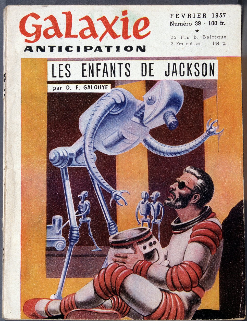 Homem e robô - em "Galaxy", Fev. 1957 de Anonymous Anonymous