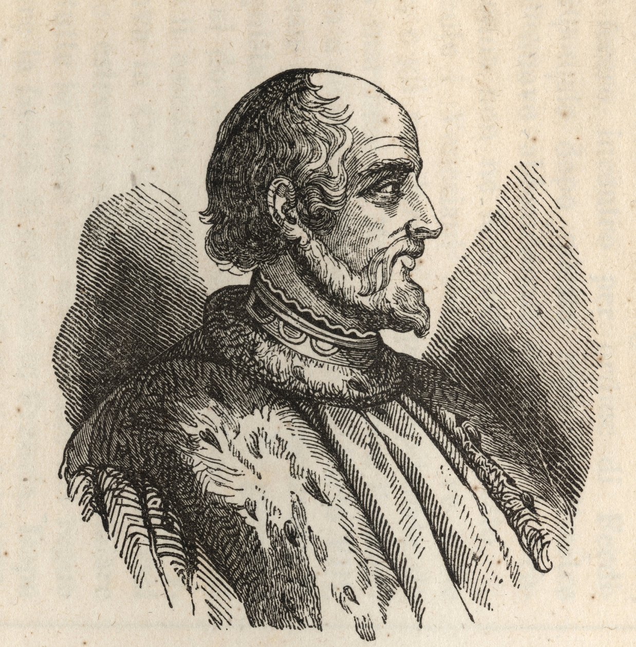 Matteo I Visconti chamado Matteo Magno (Mathieu I Visconti, chamado o Grande) - 1250-1322 - de Anonymous Anonymous