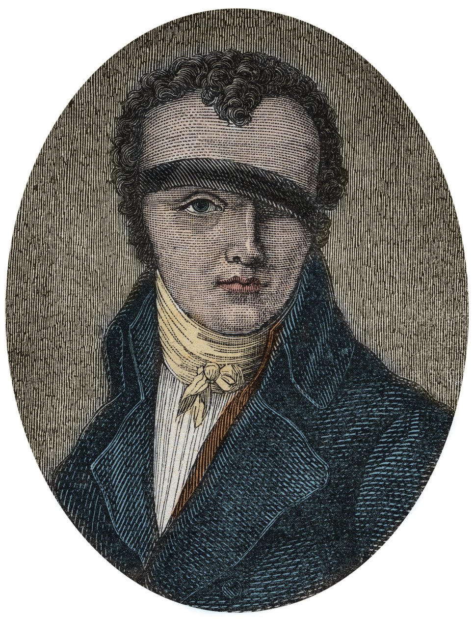 Nicolas Jacques Conte (1755-1805), pintor, químico e inventor francês - de Anonymous Anonymous