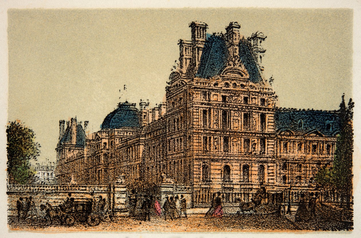 Paris 1874: Les Tuileries, Colecção privada de Anonymous Anonymous
