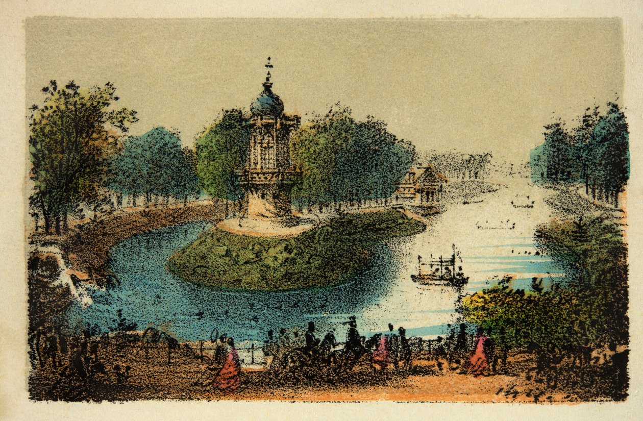 Paris 1874: O Bois de Boulogne, Colecção Privada de Anonymous Anonymous