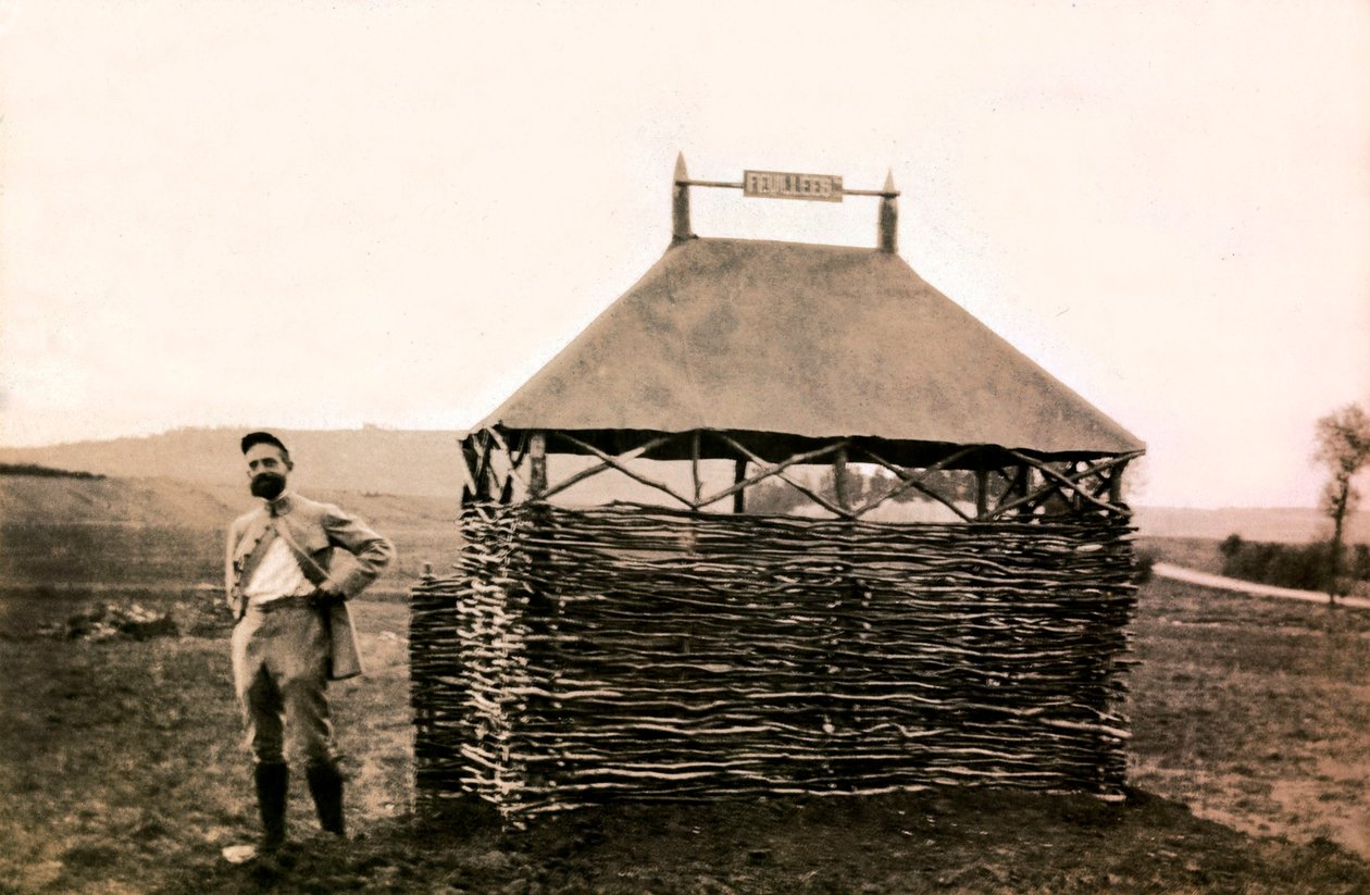 Fotografia de um álbum pessoal de um tenente de infantaria durante os primeiros meses da Primeira Guerra Mundial (1ª, Iere de Anonymous Anonymous