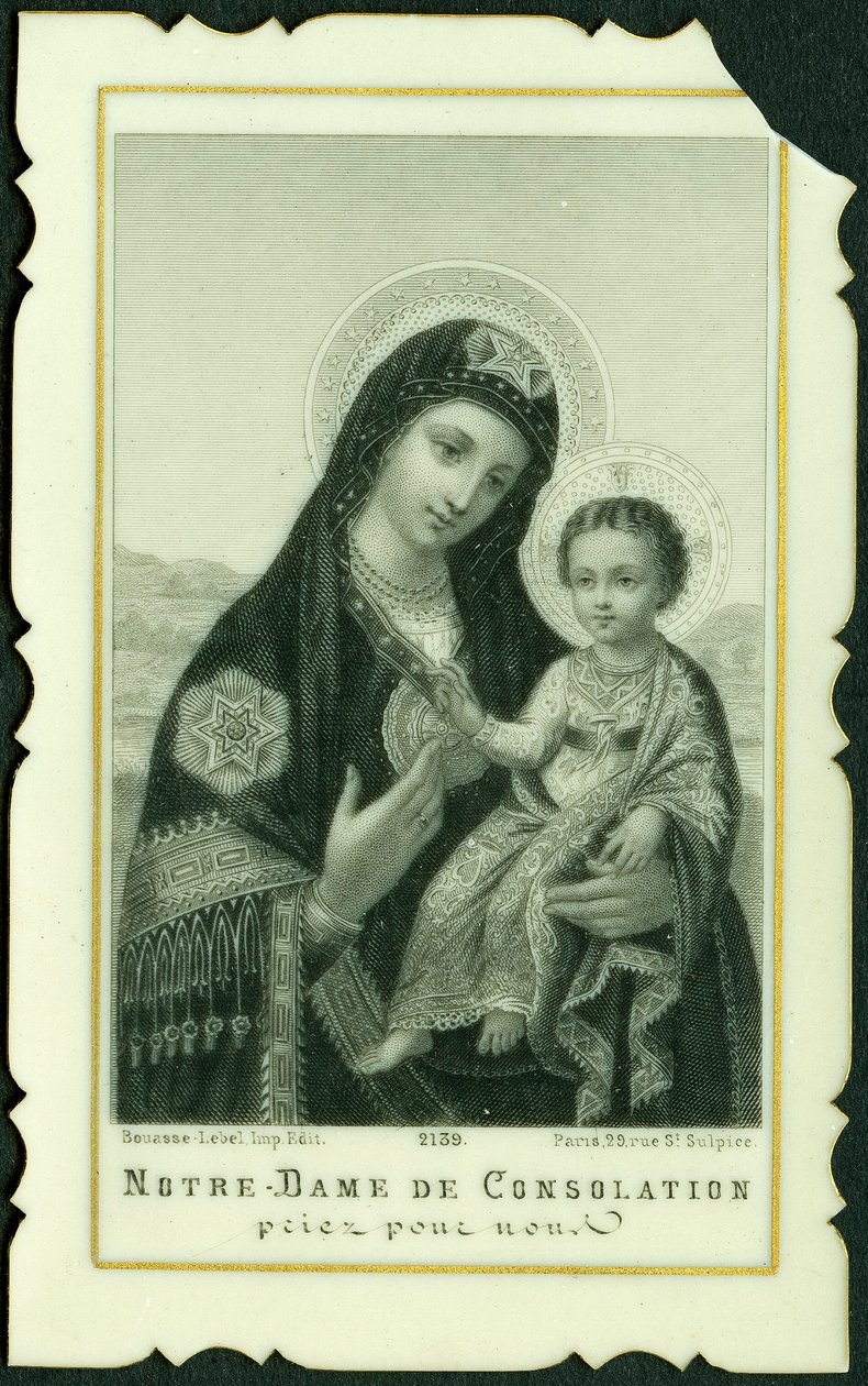 Imagem piedosa: Nossa Senhora da Consolação (imprimir) de Anonymous Anonymous