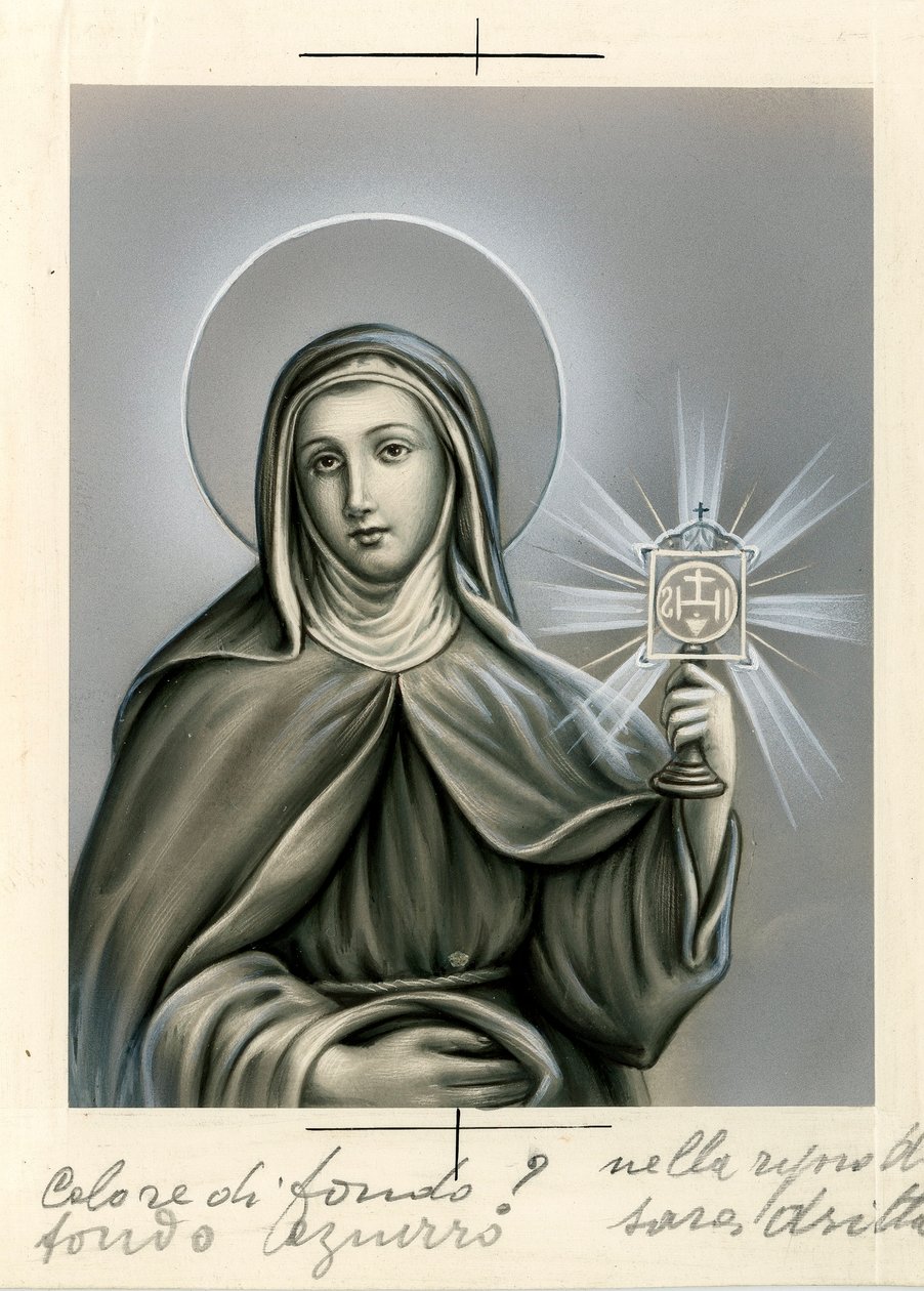 Imagem piedosa: A Virgem Maria (imprimir) de Anonymous Anonymous