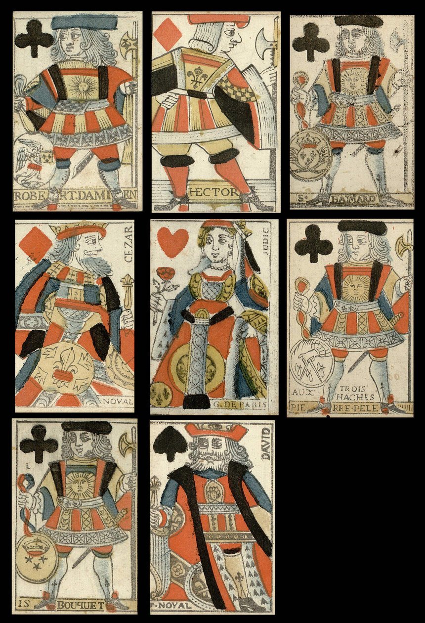 Jogar às cartas com figuras históricas. de Anonymous Anonymous