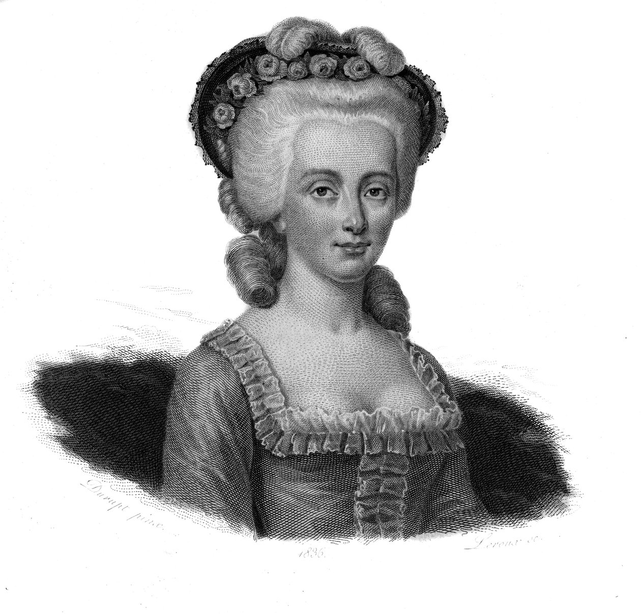 Retrato da Viscondessa Dumoulin Claudine Apolline Aubert-d