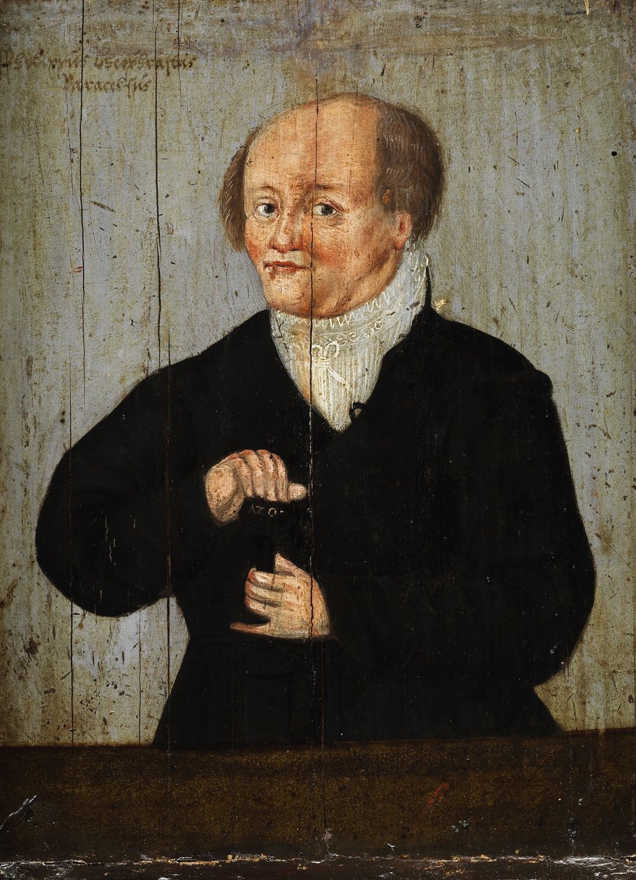Portrait du medecin Paracelse (Philippus Theophrastus Aureolus Bombastus von Hohenheim) de Anonymous Anonymous