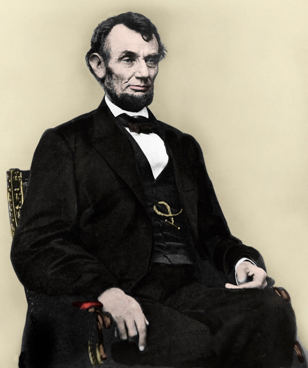 Retrato de Abraham Lincoln - Retrato de Abraham Lincoln (1809-1865) 16º Presidente dos Estados Unidos da América. de Anonymous Anonymous