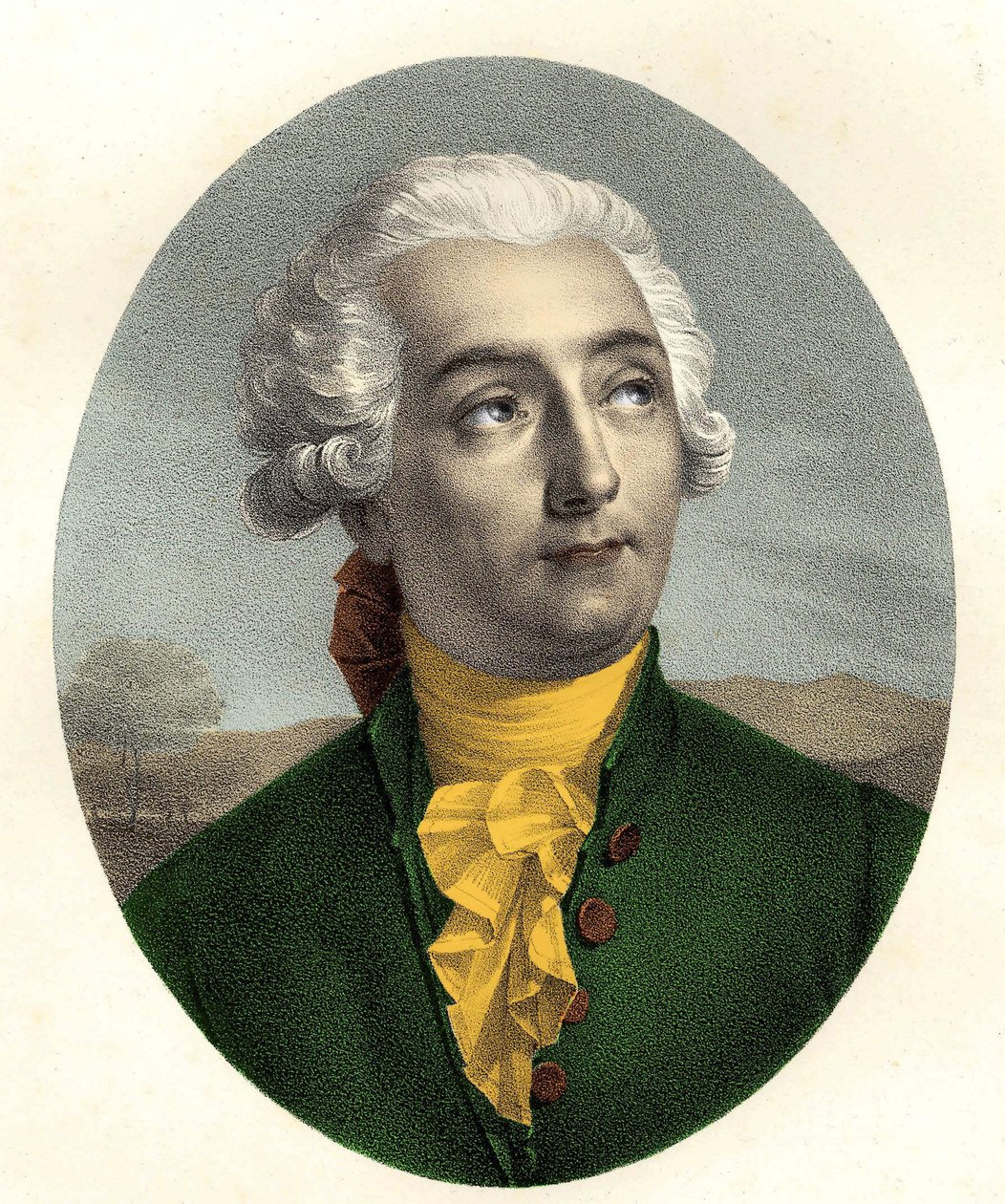 Retrato de Antoine Laurent de Lavoisier (1743-1794) de Anonymous Anonymous