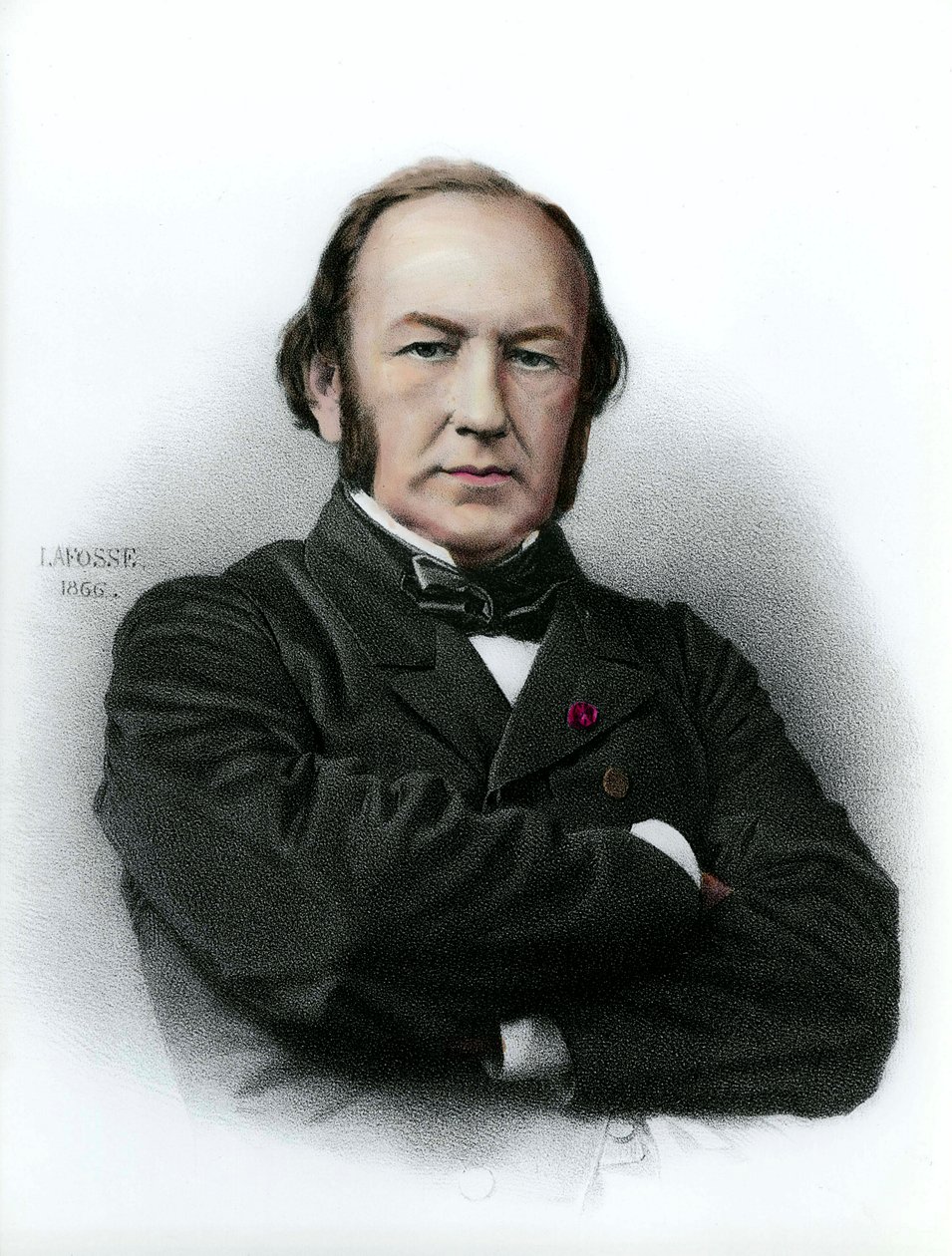 Retrato de Claude Bernard (1813 - 1878) fisiologista francês. de Anonymous Anonymous