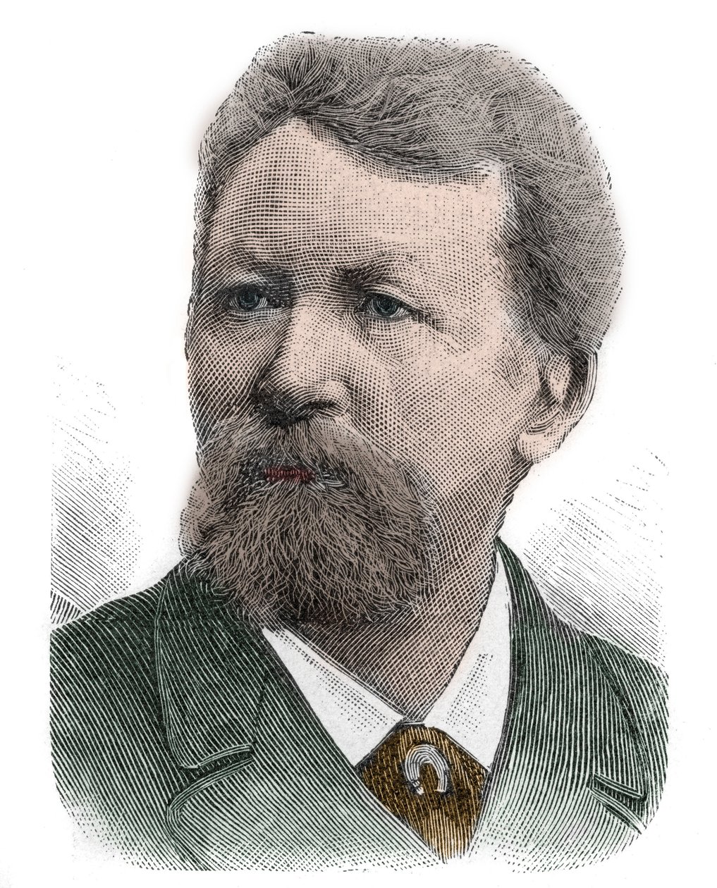 Retrato de Friedrich Gerhard Rohlfs (1831-1896) Geógrafo, explorador, autor e aventureiro alemão - Friedrich Gerhard Rohlfs, geógrafo, explorador da África e escritor alemão de Anonymous Anonymous