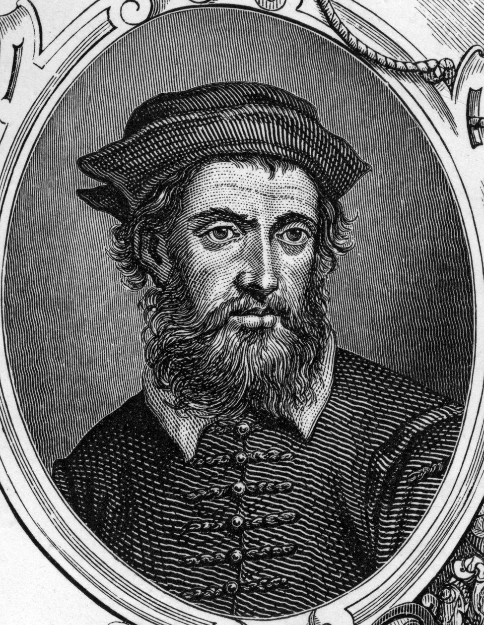 Retrato de Gregorio di Tomaso Chiulinovich Lo Schiavone (1436-1504) pintor italiano. Gravura de 1859 em "as galerias da Europa - Itália" por armengaud. Coleção privada. de Anonymous Anonymous
