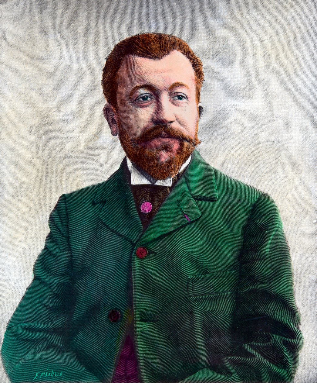Retrato de Henri Lavedan (1859-1940) jornalista e dramaturgo, Coleção Privee de Anonymous Anonymous