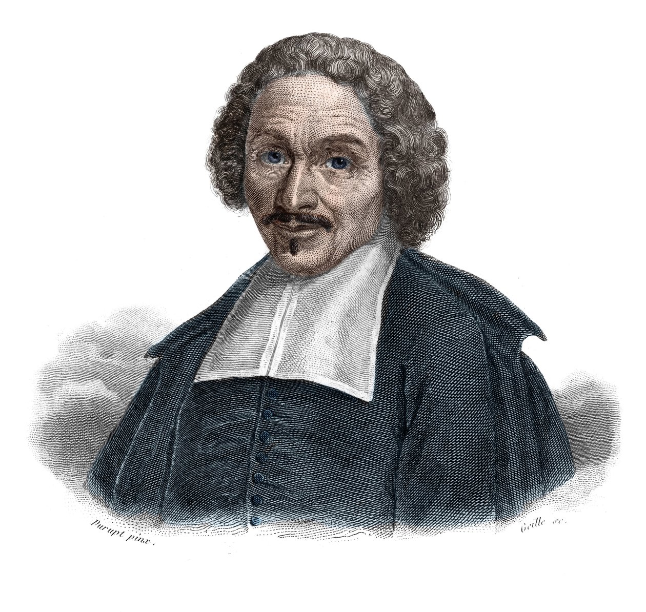 Retrato de Henri Michel Buch - Bon Henri (1598-1666) Maitre Cordonnier em Paris em "Portraits and history of useful men: men and women of all countries and conditions, who acquired rights to the recognition of men" publicado e propagado por de Anonymous Anonymous