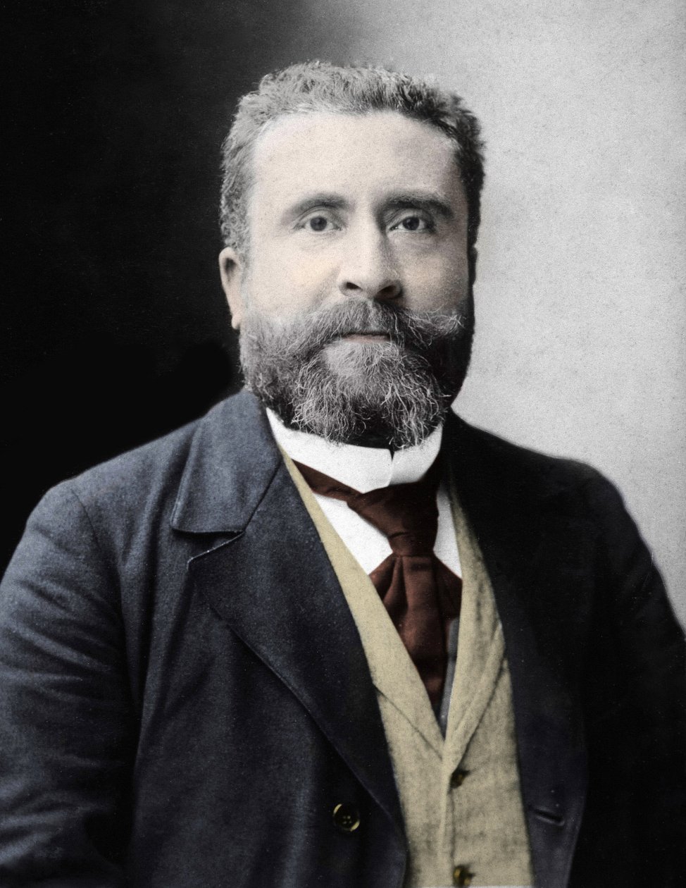 Retrato de Jean Jaures (1859-1914) depoimento socialista francês. de Anonymous Anonymous