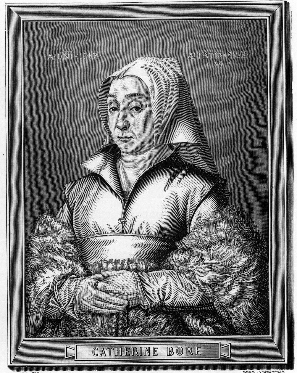 Retrato de Katharina von Bora de Anonymous Anonymous