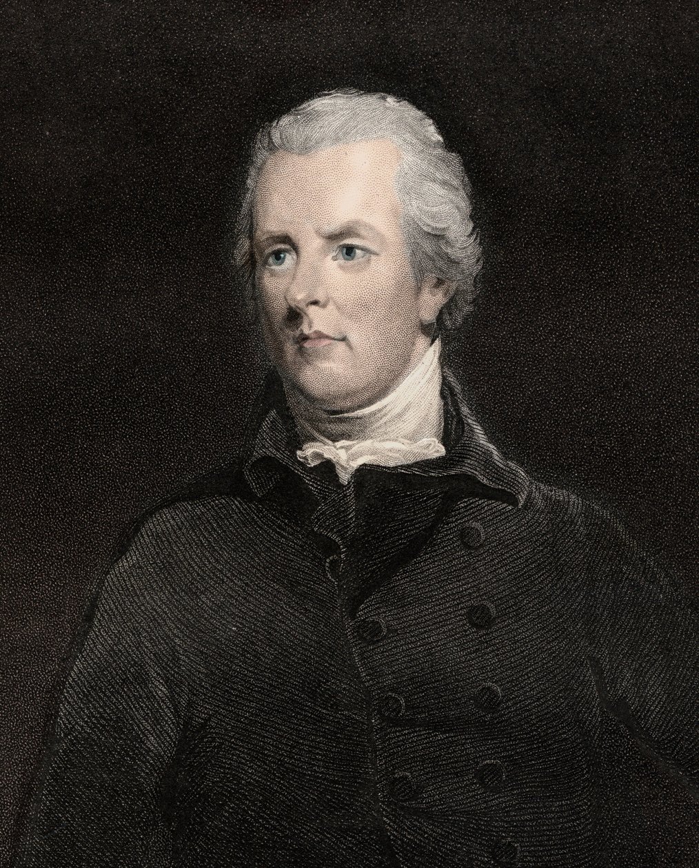 Retrato de William Pitt the Young (1759-1806), primeiro-ministro britânico de Anonymous Anonymous