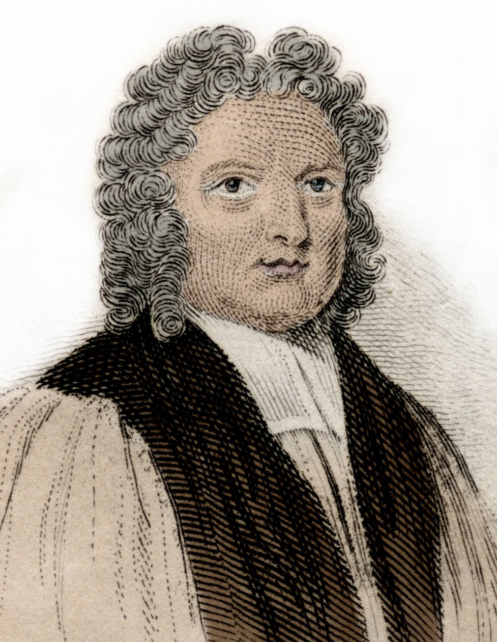 Retrato da eveque de Rochester Francis Atterbury (1663-1732), homem de letras e político. Gravura do século XIX. Milanês de Anonymous Anonymous
