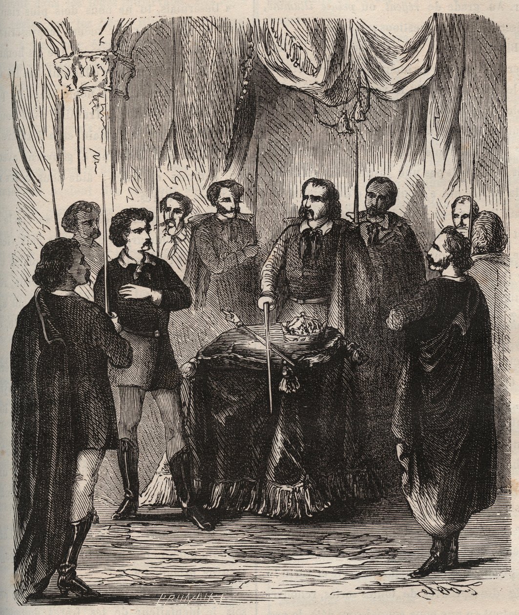 Recepção de um Illuminatus (sociedade secreta) - Reception d