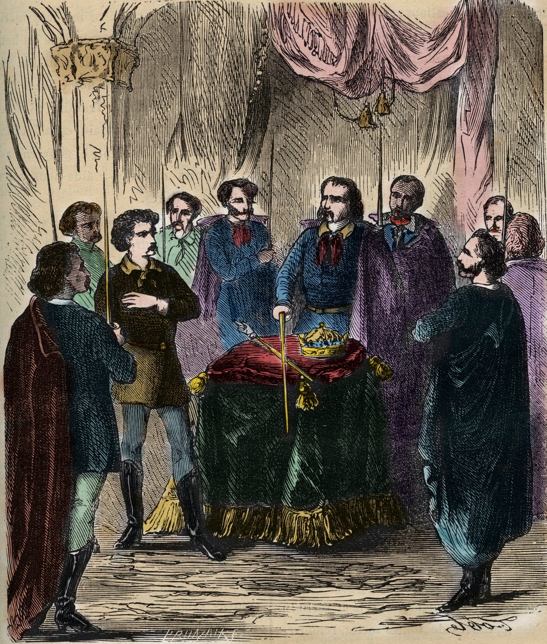 Recepção de um Illuminatus (sociedade secreta) - Reception d