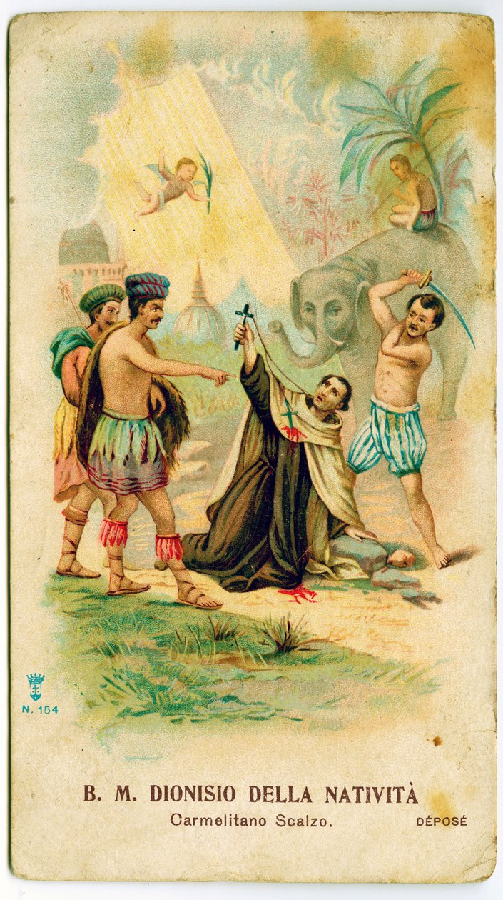 Santo: Denis da Natividade (Beato Pedro Berthelot) (gravura de Anonymous Anonymous