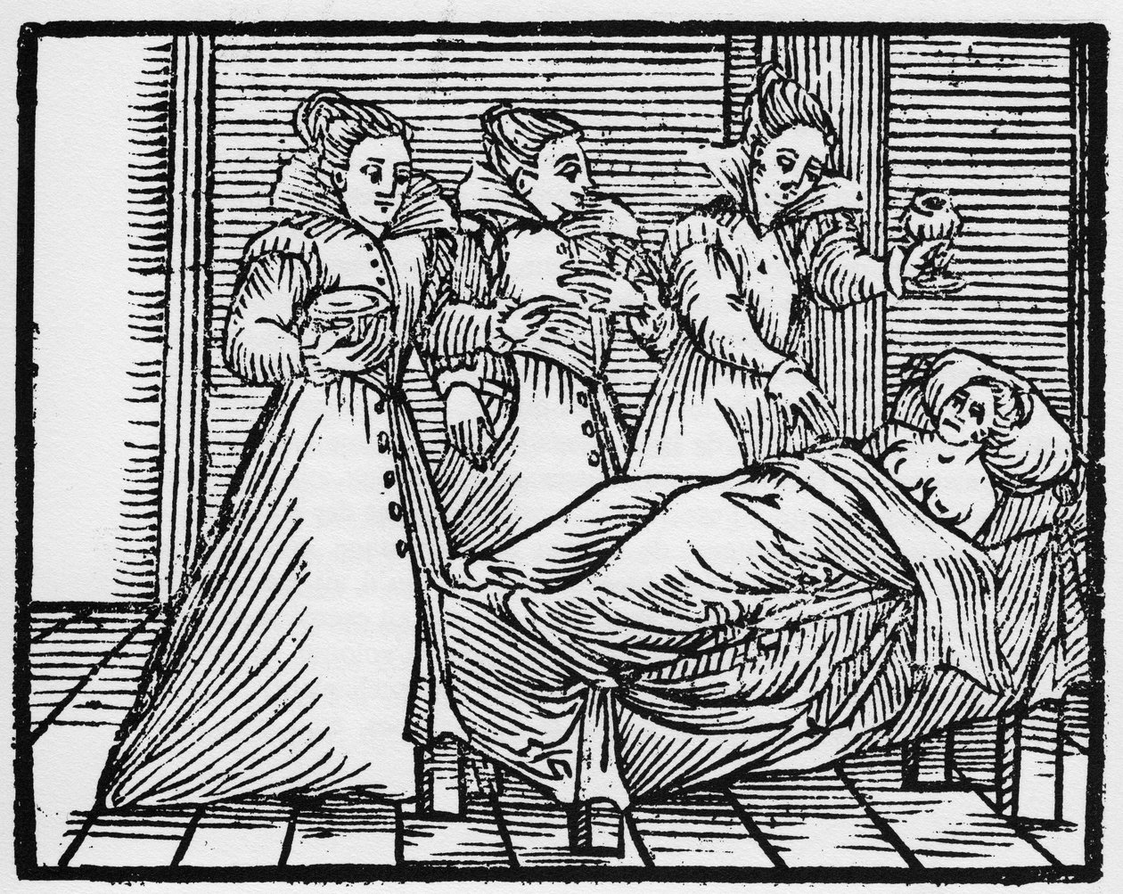Somnic malefice - "Compendium Maleficarum", trata com bruxas, seus malefícios e suas faculdades por Francesco Maria Guazzo ou Guaccio ou Guaccius (15?? -16??) 1608 Coleção Privada de Anonymous Anonymous