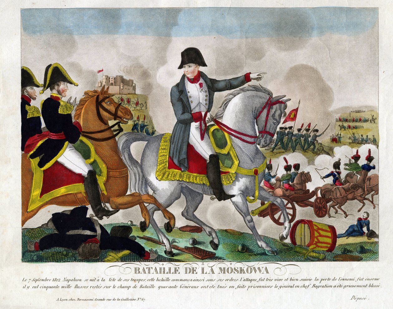 A Batalha de Borodino em 26 de agosto de Anonymous Anonymous