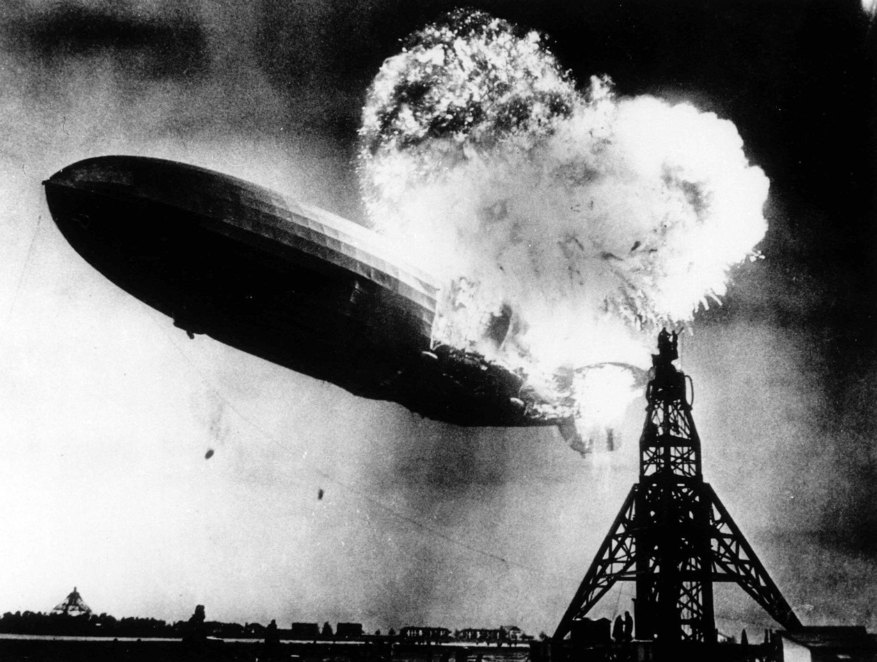 O desastre de Hindenburg 6 de maio de Anonymous Anonymous