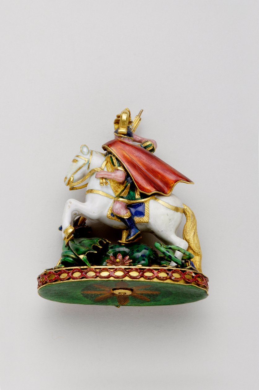Reino Unido - Ordem da Jarreteira: Grand George - Reverse - Final do século XVIII - Ouro e Emaux - H 4,7 cm; W 4 cm; Peso: 48 g - Colecção privada de Anonymous Anonymous