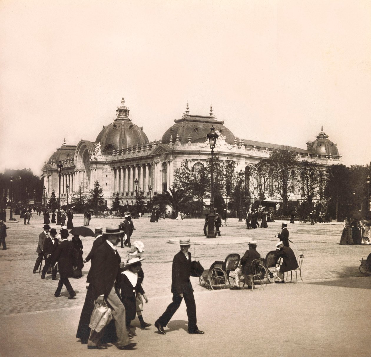 Exposição Universal de 1900 - Exposition Universelle de 1900 em Paris: Le Pepetit Palais - coleção particular de Anonymous Anonymous
