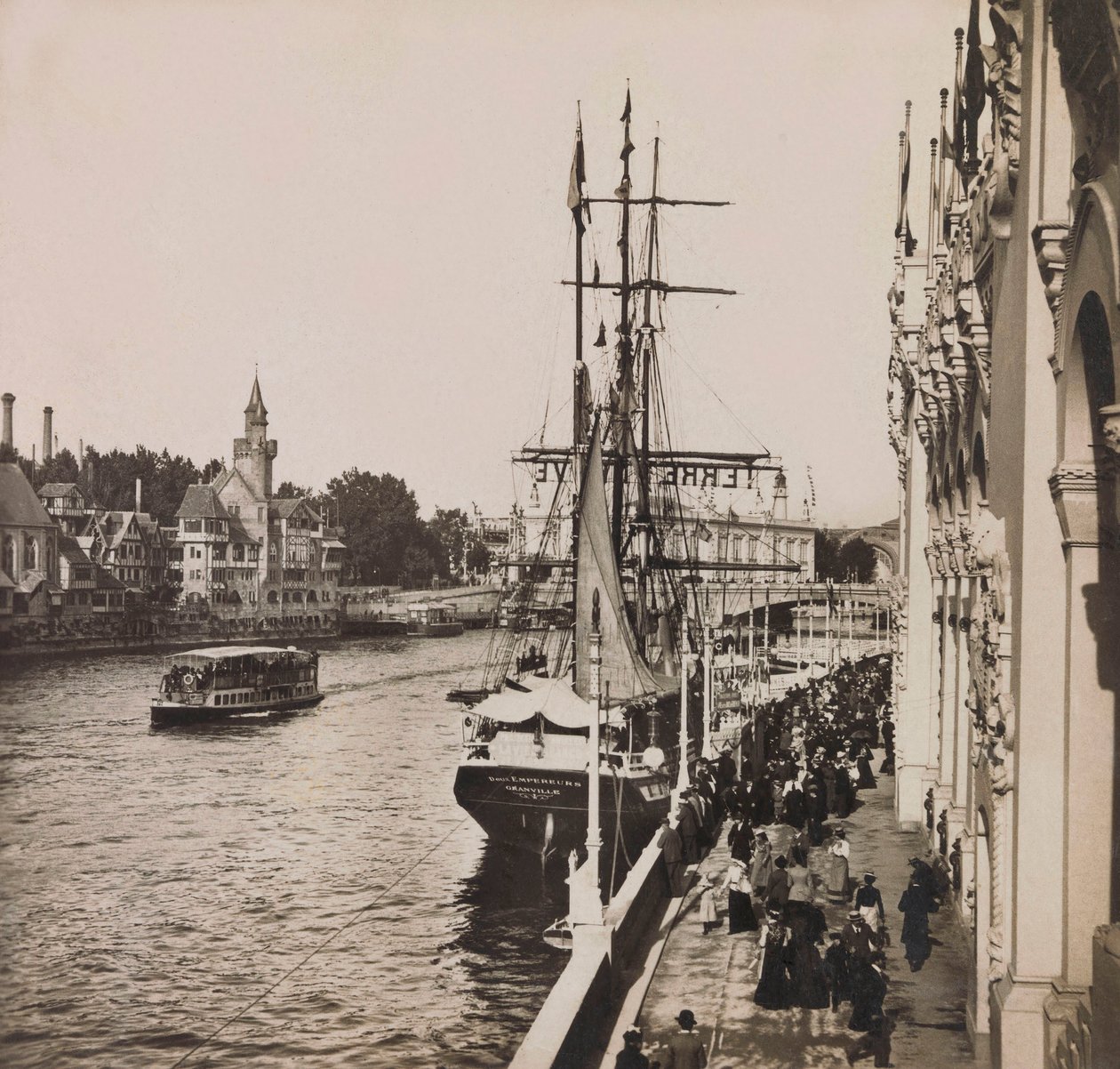 Exposição Universal de 1900 - Exposição Universal de 1900 em Paris: Antiga Paris - coleção particular de Anonymous Anonymous