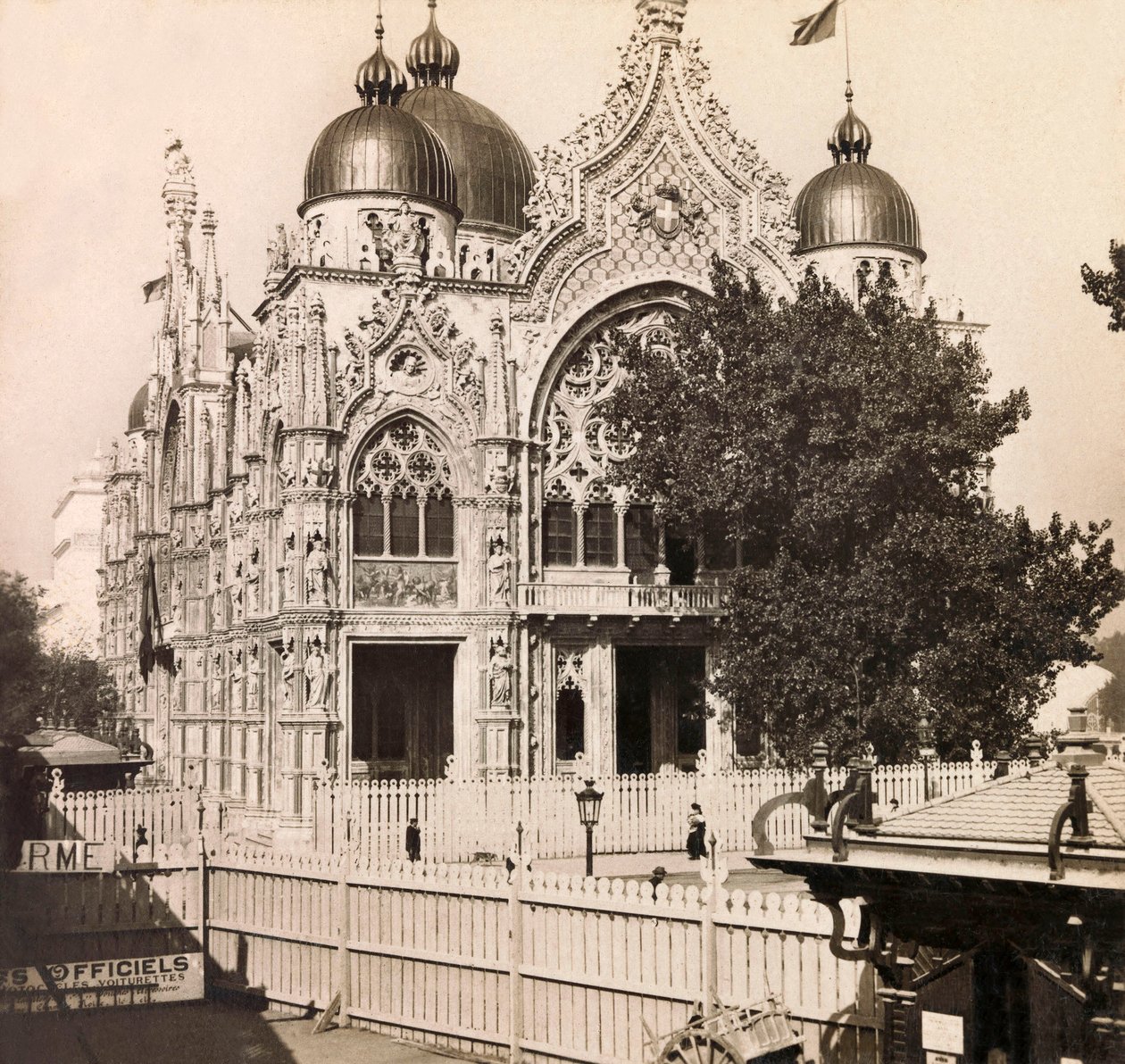 Exposição Universal de 1900 - Exposição Universal de 1900 em Paris: O Pavilhão da Itália - coleção particular de Anonymous Anonymous