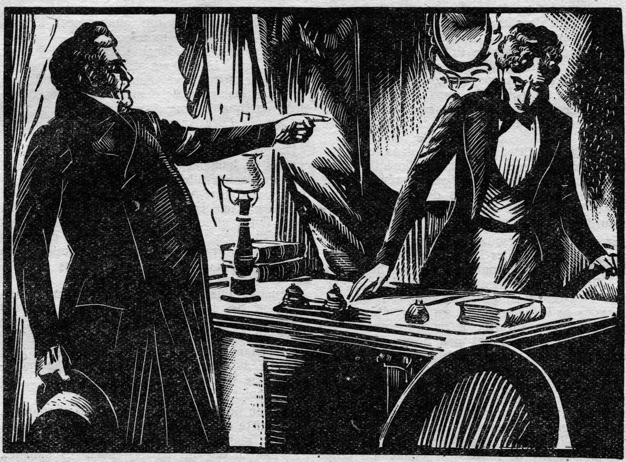 Vários factos: a prisão e julgamento no tribunal de Herault de Edmond Couty Lappommerais, assassino por envenenamento de várias das suas amantes, em 1863. Ilustração retirada do "Le petit journal illustrious" de 1931. de Anonymous Anonymous
