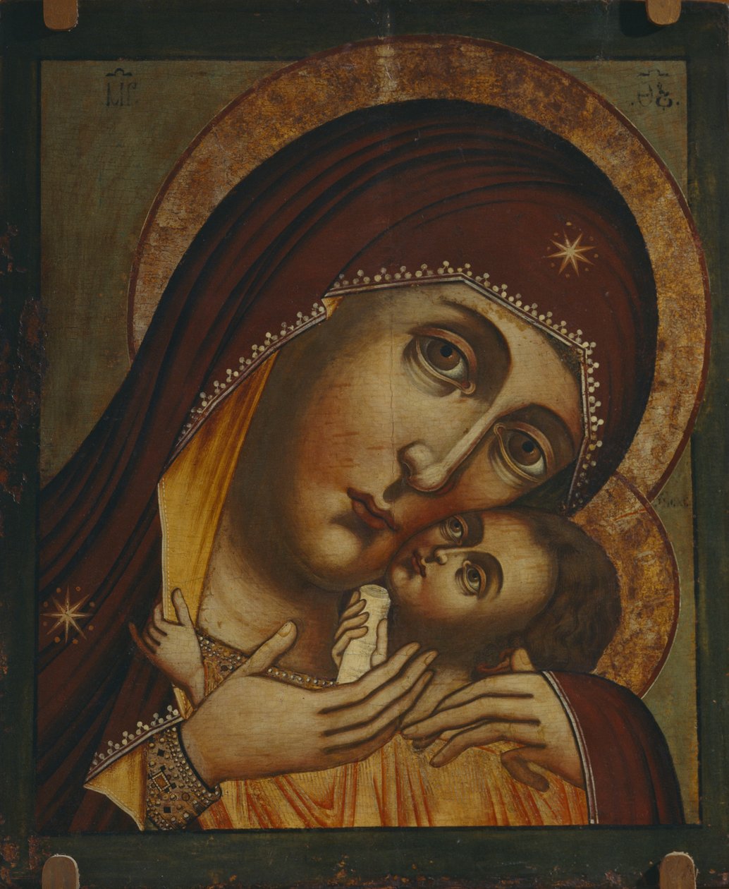 Nossa Senhora de Korsun Korsunskaya, século XVII de Anonymous Russian icon painter