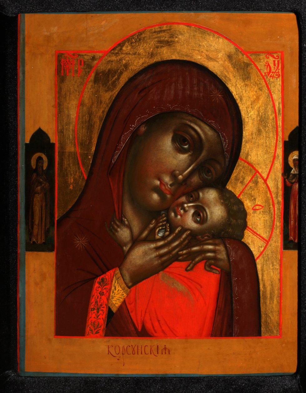 Nossa Senhora de Korsun Korsunskaya, início do século XIX. de Anonymous Russian icon painter