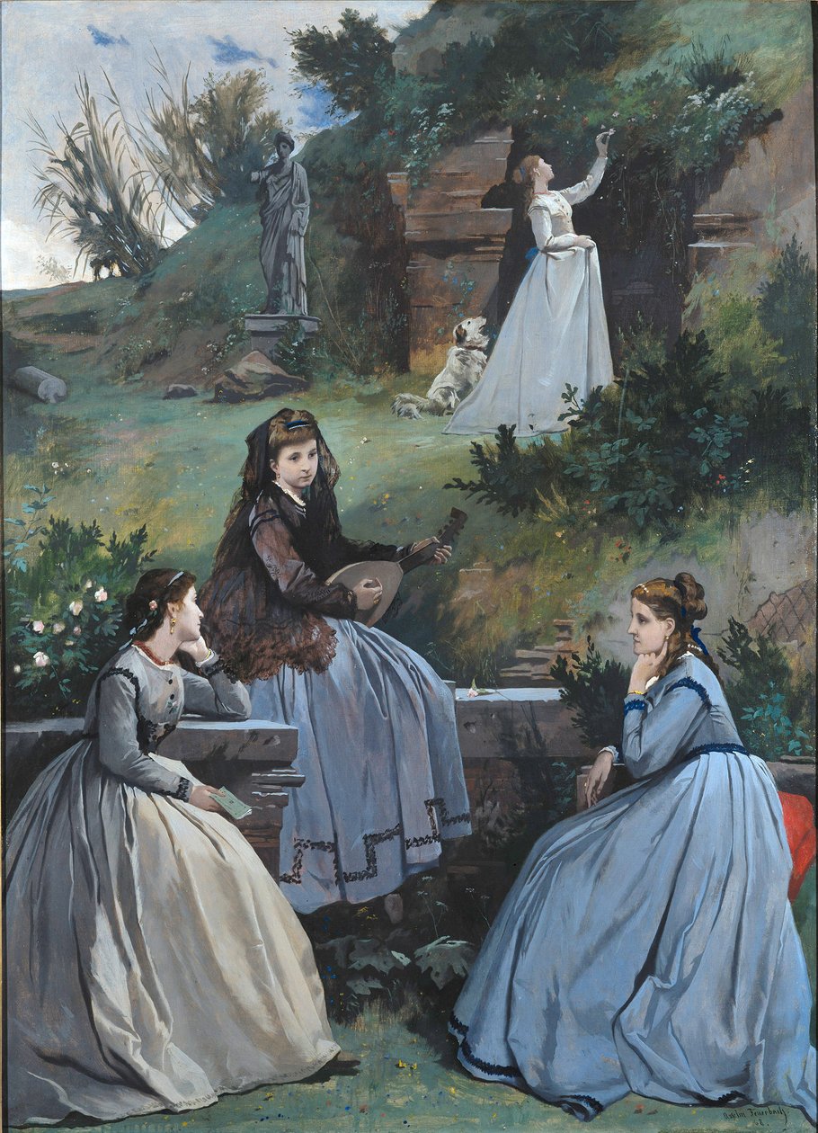 Quadro de primavera de Anselm Feuerbach