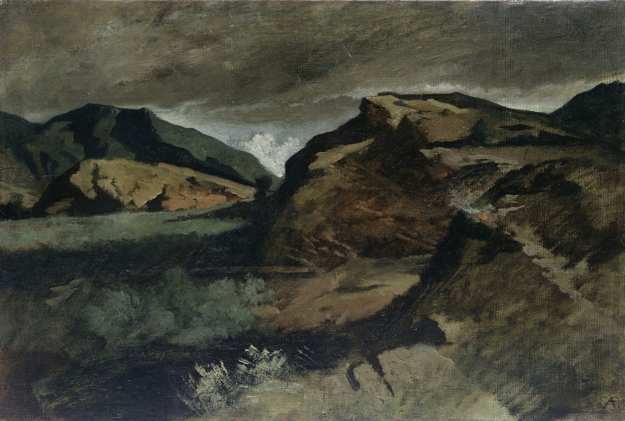 Paisagem heroica de Anselm Feuerbach