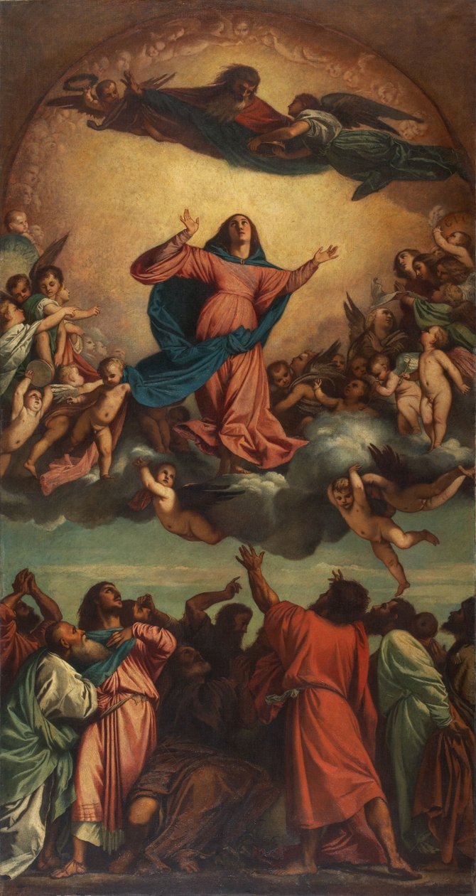 Ascensão de Nossa Senhora de Anselm Feuerbach