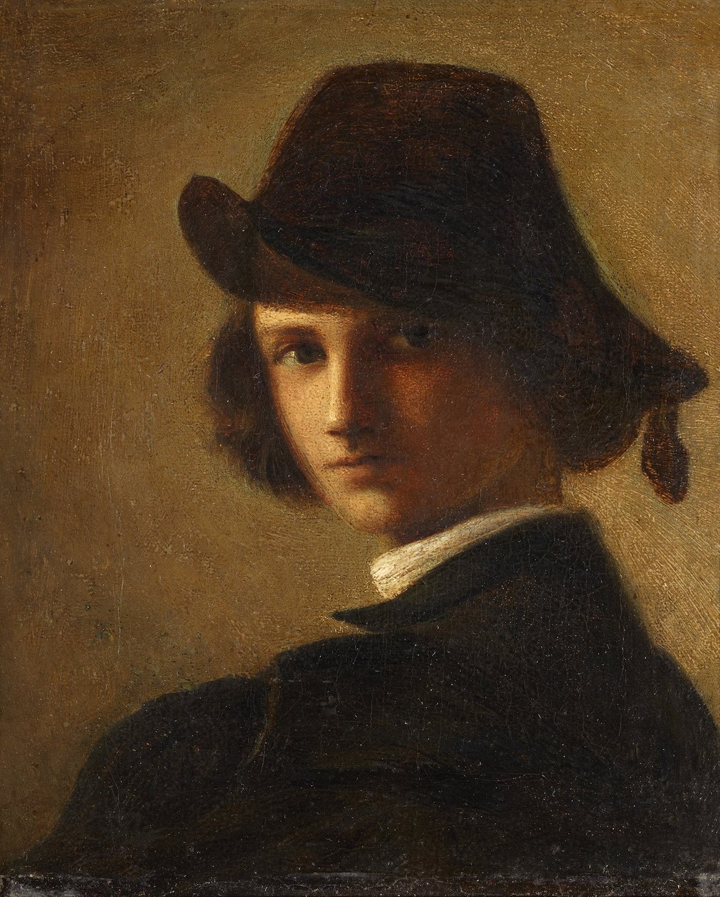 Autorretrato enquanto rapaz de Anselm Feuerbach