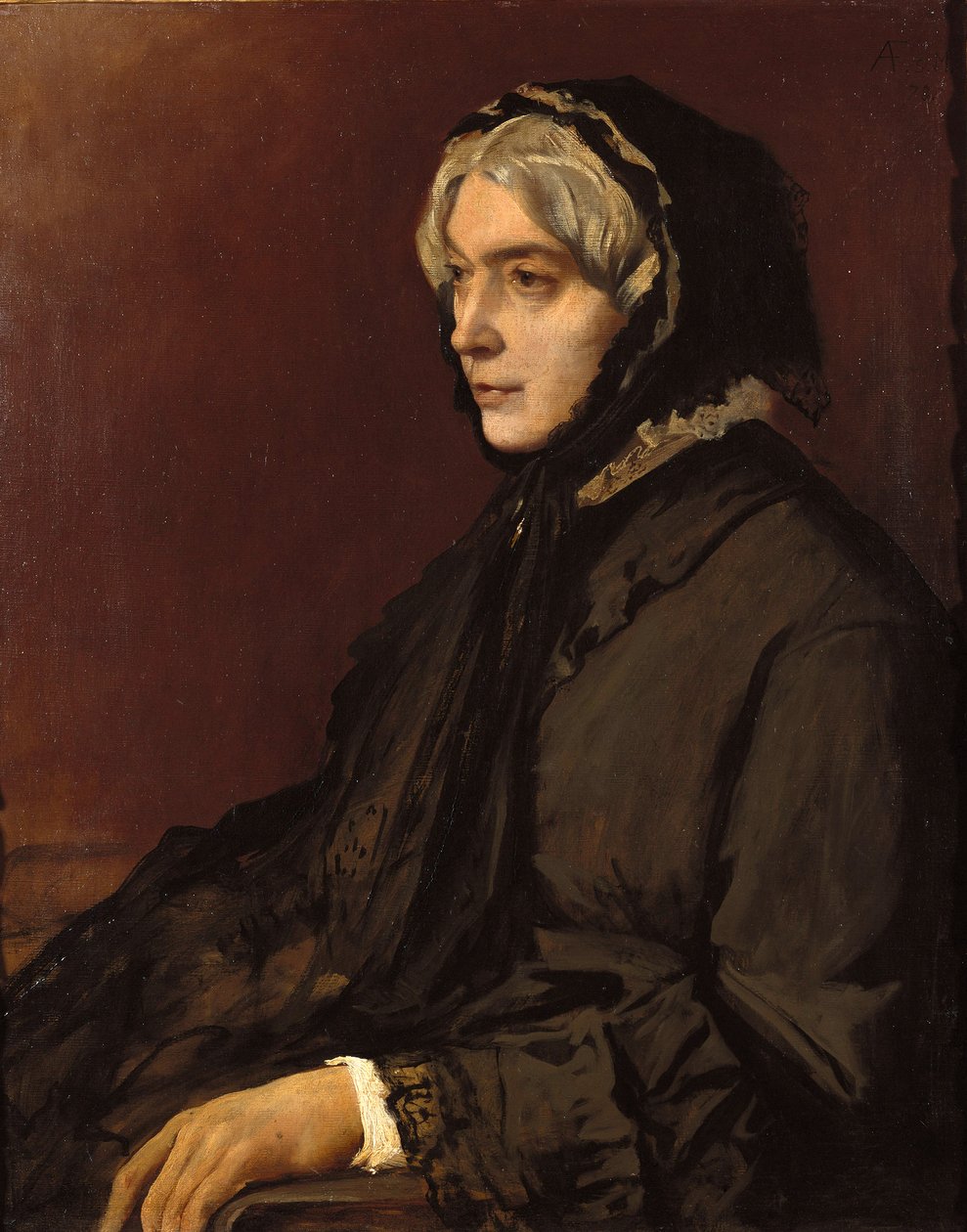 A madrasta Henriette Feuerbach de Anselm Feuerbach