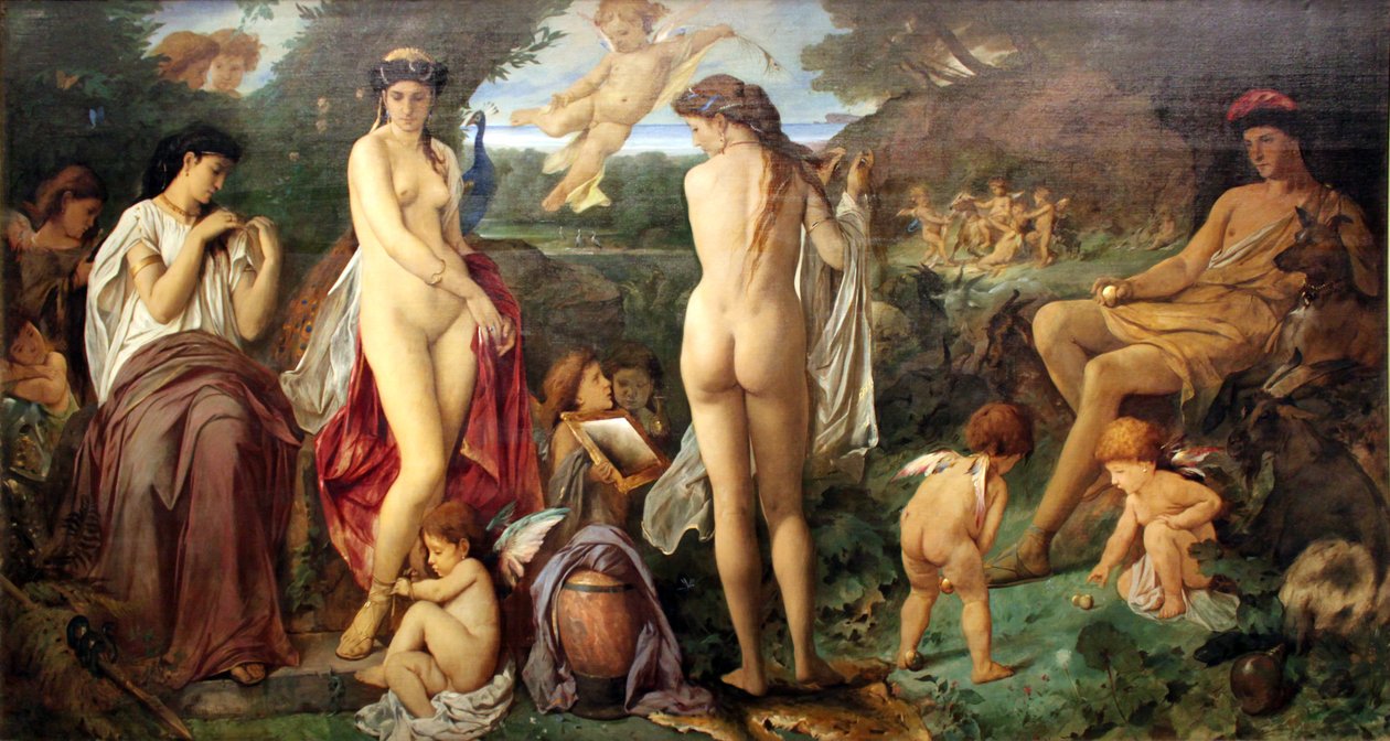 O Julgamento de Paris de Anselm Feuerbach