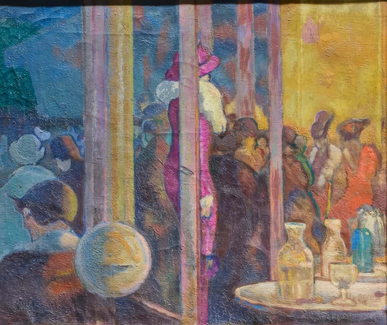 Café Cyrano von Anselmo Bucci