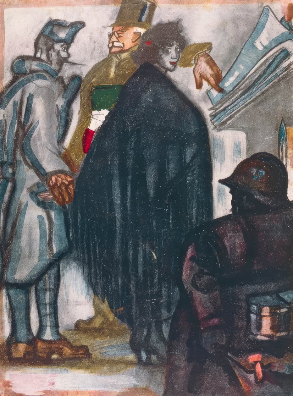 Sonnino em Versalhes de Anselmo Bucci