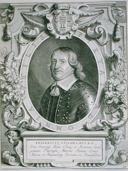 Frederick William, Elector of Saxony, de 